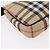 BURBERRY Nova Check Handtasche PVC Leather Beige Silver Auth ka6510A Silber - Ansicht 17
