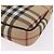 BURBERRY Nova Check Handtasche PVC Leather Beige Silver Auth ka6510A Silber - Ansicht 18