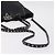 Bolso Valentino Studs de piel 2way Negro Plata Auth ka6536 - vista 10