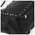 Bolso Valentino Studs de piel 2way Negro Plata Auth ka6536 - vista 19
