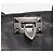 Bolso Valentino Studs de piel 2way Negro Plata Auth ka6536 - vista 22
