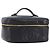 Beauty case CHANEL Vanity Caviar Skin Black Gold CC Auth BA16061V Nero D'oro