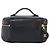 Beauty case CHANEL Vanity Caviar Skin Black Gold CC Auth BA16061V Nero D'oro - vista 2