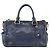 Miu Miu Handtasche Leder 2way Navy Gold Auth am12765V Golden Marineblau - Ansicht 13