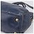 Miu Miu Handtasche Leder 2way Navy Gold Auth am12765V Golden Marineblau - Ansicht 17