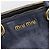 Miu Miu Handtasche Leder 2way Navy Gold Auth am12765V Golden Marineblau - Ansicht 19