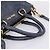 Miu Miu Handtasche Leder 2way Navy Gold Auth am12765V Golden Marineblau - Ansicht 7
