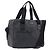Borsa a mano GUCCI GG Supreme PVC 2way Nero 170058 Auth 204755A