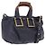 Chloé Sac à main Chloe Etel en cuir 2way Navy Gold Auth 206768 Doré Bleu Marine