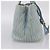 Borsa Miu Miu Matelassé in pelle 2way azzurro oro autentica 167740A D'oro Blu chiaro - vista 3