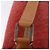 Céline Bolso de hombro CELINE C Macadam Gamuza Rojo Plata Auth BA16141 Roja - vista 21