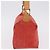 Céline Bolso de hombro CELINE C Macadam Gamuza Rojo Plata Auth BA16141 Roja - vista 4