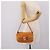 Bolsa de Ombro FENDI Mamma Baguette em Couro Marrom Prata Auth ep16384A - vista 26