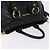 Bolsa de mão Miu Miu em couro 2way Preta Dourada Auth 167738SAM Preto Dourado - vista 7