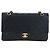 Borsa a tracolla CHANEL Chain Matelasse25 Lamb Skin Black Gold CC Auth BA16028SAV Nero D'oro - vista 13