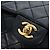 Borsa a tracolla CHANEL Chain Matelasse25 Lamb Skin Black Gold CC Auth BA16028SAV Nero D'oro - vista 19