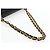 Borsa a tracolla CHANEL Chain Matelasse25 Lamb Skin Black Gold CC Auth BA16028SAV Nero D'oro - vista 7