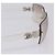 Occhiali da sole senza montatura CHANEL plastica Clear CC Auth 205500M - vista 4