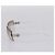 Occhiali da sole senza montatura CHANEL plastica Clear CC Auth 205500M - vista 5