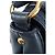 Borsa a tracolla Miu Miu Turn Lock in pelle 2way Navy Gold Auth am12764V D'oro Blu navy - vista 10