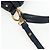 Borsa a tracolla Miu Miu Turn Lock in pelle 2way Navy Gold Auth am12764V D'oro Blu navy - vista 15