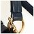 Borsa a tracolla Miu Miu Turn Lock in pelle 2way Navy Gold Auth am12764V D'oro Blu navy - vista 22