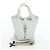 Hermès Borsa HERMES Picotan Lock PM Pelle Taurillon White Silver Auth 204895SAM Argento Bianco - vista 24