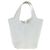 Hermès Borsa HERMES Picotan Lock PM Pelle Taurillon White Silver Auth 204895SAM Argento Bianco - vista 3