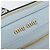 Borsa a tracolla Miu Miu Madras in pelle azzurro oro Auth BA15779 D'oro Blu chiaro - vista 20