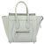 Céline Borsa a mano CELINE Luggage Micro Shopper in pelle Ivory Gold Tone Auth LN053V Crudo - vista 13