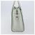 Céline Borsa a mano CELINE Luggage Micro Shopper in pelle Ivory Gold Tone Auth LN053V Crudo - vista 3