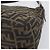 Borsa a Tracolla FENDI Zucca Canvas Mamma Baguette Nero Argento Auth BA16202V - vista 15