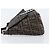 Borsa a Tracolla FENDI Zucca Canvas Mamma Baguette Nero Argento Auth BA16202V - vista 4