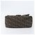 Borsa a Tracolla FENDI Zucca Canvas Mamma Baguette Nero Argento Auth BA16202V - vista 5