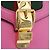 Borsa a catena GUCCI Silvi WebSherry Line in pelle Rosa Oro 431666 Auth 206420V - vista 19