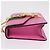 Borsa a catena GUCCI Silvi WebSherry Line in pelle Rosa Oro 431666 Auth 206420V - vista 4