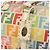 FENDI Zucca Canvas Handtasche 2way Multicolor Gold Auth 204048A Mehrfarben Golden - Ansicht 19