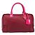 Borsa a mano LOEWE Amazona 36 in pelle rossa e oro autentica 206725A Rosso D'oro - vista 13