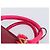 Borsa a mano LOEWE Amazona 36 in pelle rossa e oro autentica 206725A Rosso D'oro - vista 14