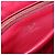 Borsa a mano LOEWE Amazona 36 in pelle rossa e oro autentica 206725A Rosso D'oro - vista 22