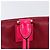 Borsa a mano LOEWE Amazona 36 in pelle rossa e oro autentica 206725A Rosso D'oro - vista 8