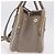 Borsa a mano Miu Miu in pelle 2way Beige tono oro Auth ka6438A - vista 3