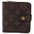 LOUIS VUITTON Monogram Compact Zip Wallet M61667 LV Auth 206938 - view 13