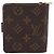 LOUIS VUITTON Monogram Compact Zip Wallet M61667 LV Auth 206938 - view 2