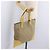 Borsa a mano PRADA Canvas Beige Silver Auth 206790A Argento - vista 24