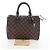 Borsa a mano LOUIS VUITTON Damier Ebene Speedy 25 N41532 LV Auth am12750V - vista 12