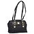 VERSACE Schultertasche Nylon Leder Black Gold Auth 205264 Schwarz Golden