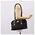 VERSACE Schultertasche Nylon Leder Black Gold Auth 205264 Schwarz Golden - Ansicht 23