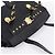 VERSACE Schultertasche Nylon Leder Black Gold Auth 205264 Schwarz Golden - Ansicht 6