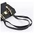 VERSACE Schultertasche Nylon Leder Black Gold Auth 205264 Schwarz Golden - Ansicht 7